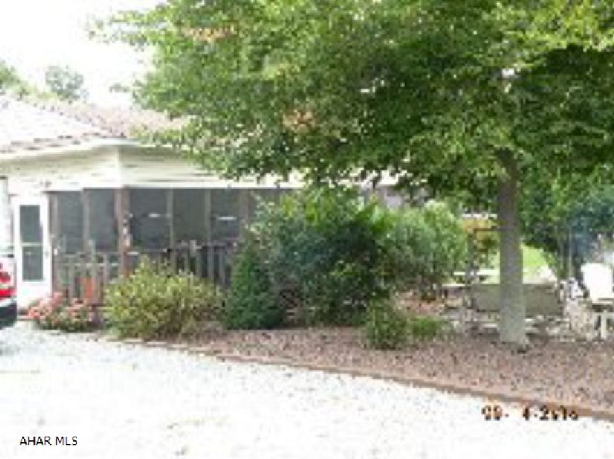 40 ft camper with full screened deck. 1 bath, 1 BR, central air, slide -out & shed. Great corner lot w/ all the amenities of GYR. This unit is set-up for all season use. Minutes from Prince Gallitzin State Park & Rock Run ATV trails