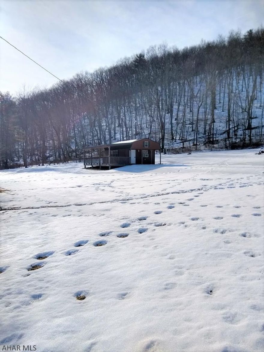 49+ acres of hunting and privacy! Cabin was built in approximately 2012 and has water, sewer and electric. Great weekend get-a-way or build your dream home here. Sold "as-is", seller makes no guarantees