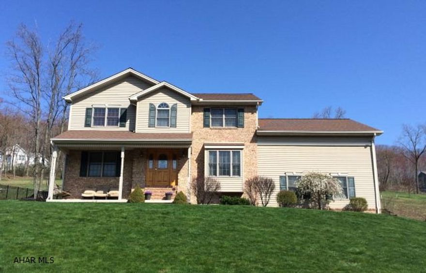 Beautiful brick and vinyl home in prestigious Castle Farms. From the magnificent Oak front door to the private back Patio...you will love this house! First floor offers Formal living and dining rooms, large eat in kitchen that is open to a warm and cozy family room with gas fireplace, and a guest bath. Doors off the kitchen lead to a large and private entertaining area. Second floor has 4 nice sized bedrooms, full bath for the kids and laundry. The master bedroom has a walk in closet and full bath, and a 13 x 13 finished bonus room. The bonus room could be used as an office, nursery or even a 5th bedroom. Wait till you see the finished basement! Large family room with wet bar (Kegerator stays!), beautiful 3/4 bath and lots of storage. $1500 carpet allowance for master bedroom.