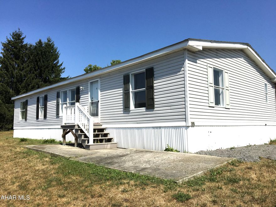 Looking for a Doublewide in Oak Grove Village, look no further, 3 Bedroom, 2 full bath , spacious open living room /kitchen. Has a cozy stone fireplace. Heat is oil F/A and also has Central Air. Must get park approval when making an offer. Lot rent is $305 monthly and includes water, sewer and trash.
Call for your tour.