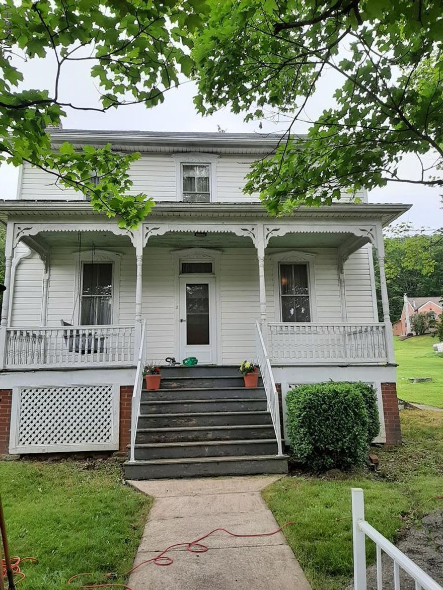 Claysburg ...2 story home with  3 bedroom, kitchen, laundry on 1st flr w/ half bath, dining room, den  / office , sun room, new hot water heater, newer furnace and sits on 1.86 acres of ground  ....This  house is waiting for you to make it your home with some added love you can put the charm back into it ... call today for a showing ...listed for $80,000