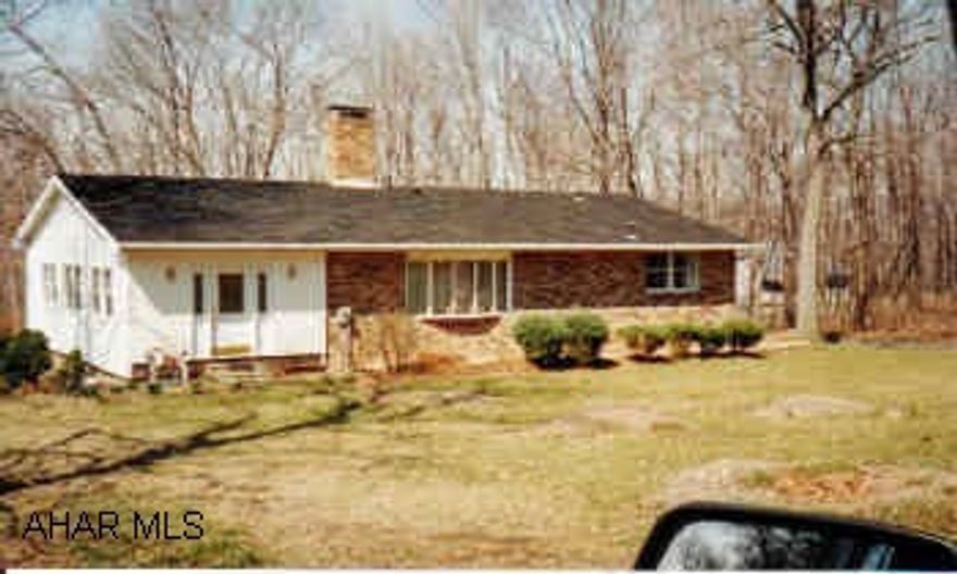 Immaculate 2BR, 1.5BA home on 1+/- acres in HASD. Rustic 2BR, 1.5BA home with wood ceilings & beams in LR, DR, all stone fireplace opened on both sides, Florida Room, immaculate condition on 1 acre in HASD.  New well, new oak kitchen, new furnace and C/A, new Florida room.  Call Patty at 695-5557.  Contingency:  Property purchase.