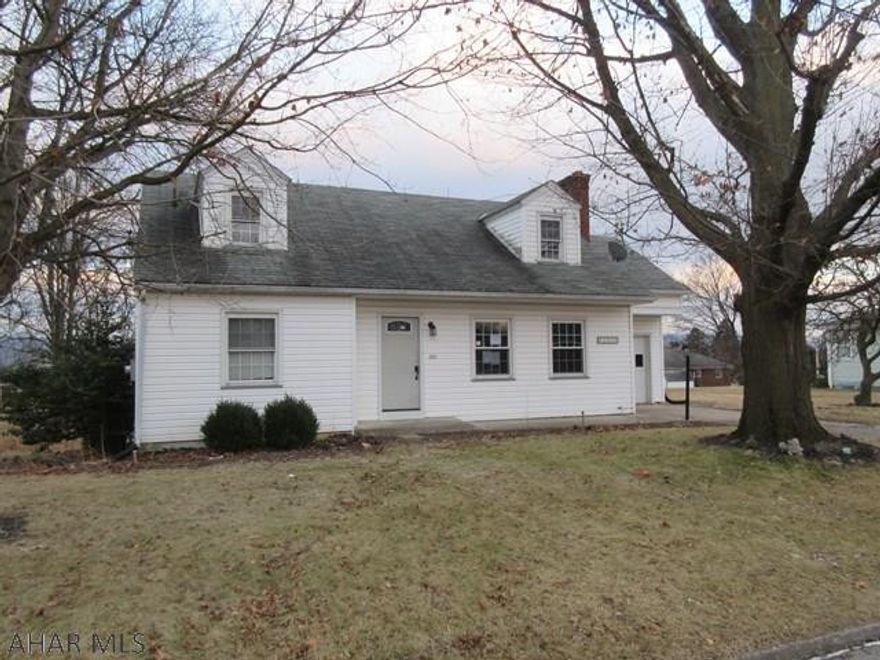 This Martinsburg Cape Cod has loads of space for everyone. One floor living with living room, formal dining room, kitchen, 2 bedrooms and bath all on first floor. Plus finished walk-out basement could be separate living quarters featuring large family room w/ FP, second kitchen, 1 bedroom and bath. Second floor has 2 additional bedrooms and bath. Attached 1 car garage, large, level lot, rear patio and more! Property sold AS-IS. Seller will make no repairs. Offers must be submitted through HUD approved broker. Buyer pays both transfer taxes. Equal Housing Opportunity.