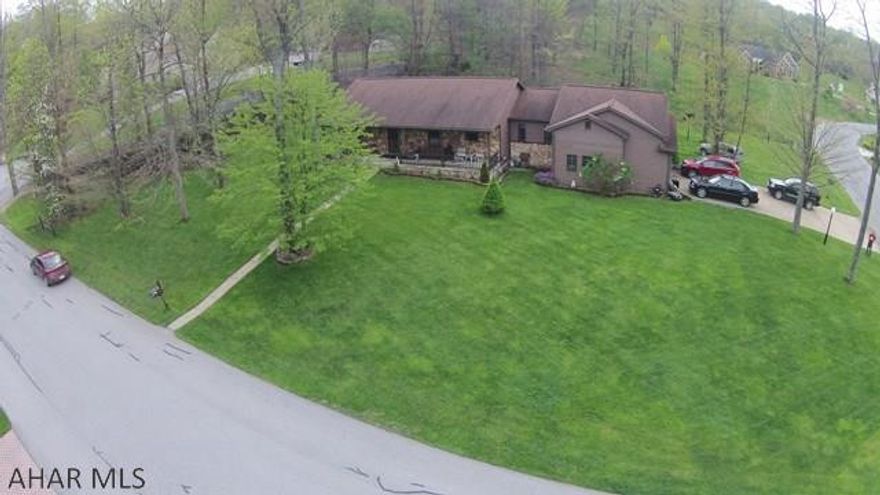 Beautiful Home in a beautiful neighborhood!!!  3 bedroom and 3 bathroom. 2 car attached garage. In ground heated pool with fenced in yard. Lots of space in basement, 3/4 is finished. Pellet stove is optional in living room. Was taken out to put new flooring down. Can be put back or left out.