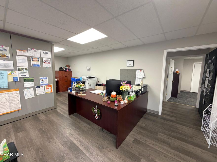 First floor, professional and modern, office space containing 3,525 square feet available for lease!! Corner location in downtown Everett and close to all supporting amenities. Space is dividable and offers separate offices, conference areas, two restrooms, and finished storage rooms. ADA compliant restrooms and accessible areas. Off-street parking lot. LED lighting throughout, heat pumps and central air conditioning. Lease price is $3,000 per month plus electric and heat. Owner pays water and sewer.