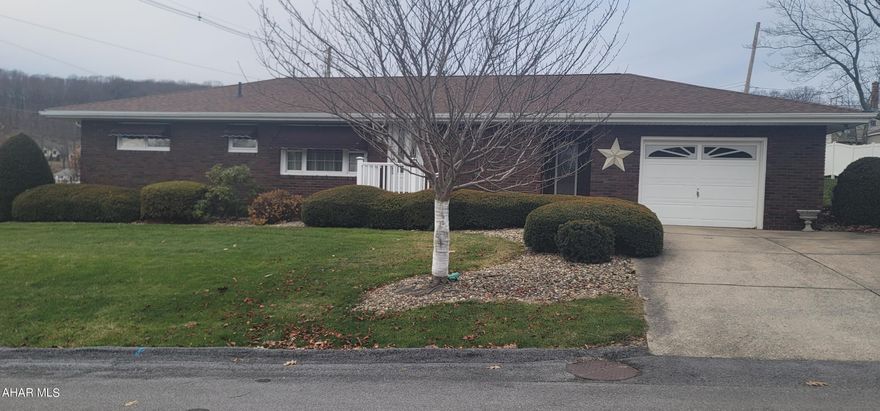 This is the one! A beautifull one story Rambler. This home has not one but 2 full kitchrns, 2 full bathrooms and a half bath. The main living space has a beautiful updated eat in kitchen with cabinets galore. It opens to the large living room and there are quality sliders that take you out to the serene covered patio. The family room has a large gas log fireplace that is just  perfect to snuggle up to on a cold winter night. 
This solid brick home has updated roof, updated whole house air along with hot water heat..The fully finished basement with a full kitchen and full bathroom would be perfect for a Mother in law suite or just extra space for the large family holiday gatherings.
Call today for your private showing. 
Roof was installed in 2021.
Seller will entertain all reasonable offers.