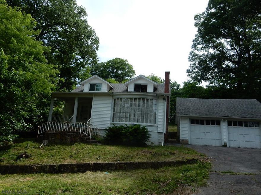 1 acre, 3 Bedrooms, Vinyl, 2 Car Garage, 2 Fireplace - Living Room & Dining Room