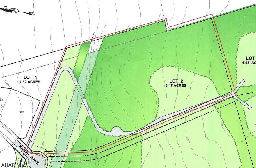 Bring your builder. Just under 8.5 acre homesite ready for your dream home! Highly regarded neighborhood in the Hollidaysburg School District. Nice cul-de-sac location. Driveway approach installed. Gas, city water, and city sewer hookup at curb.