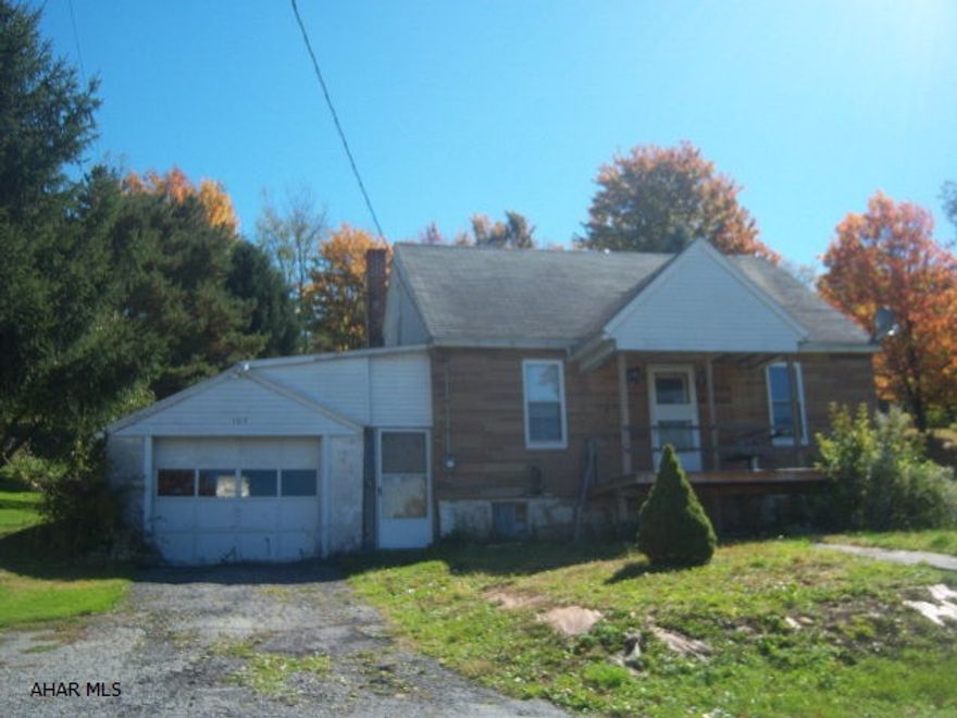 Great fixer upper. Second floor has potential for 3rd bedroom. Nice big lot!
