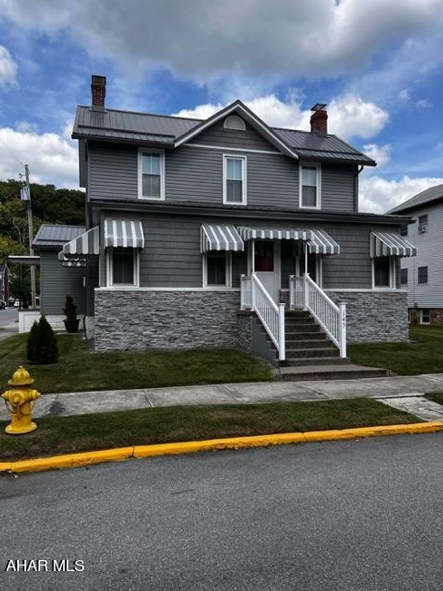 This versatile property offers the opportunity to own a single family residence or a two-unit apartment building.  This is perfect for an investor looking to generate income.  The home has been fully renovated on the outside and is absolutely beautiful.  The inside will require very little work to convert it into a two unit property.  Great potential for an investor to add value and generate income.  Live in one unit and rent the other.  The first floor features 3 bedrooms and 1 1/2 bath. The second floor has 3 bedrooms and 1 full bath  There is an additional 1/2 bath in the basement.  The two car detached garage is perfect for tenants or homeowners alike.  All contents remaining in the home will be included in the sale making this an excellent investment for a single family or an investor.  Don't miss this opportunity to own a versatile property with potential for income and value-added opportunities.