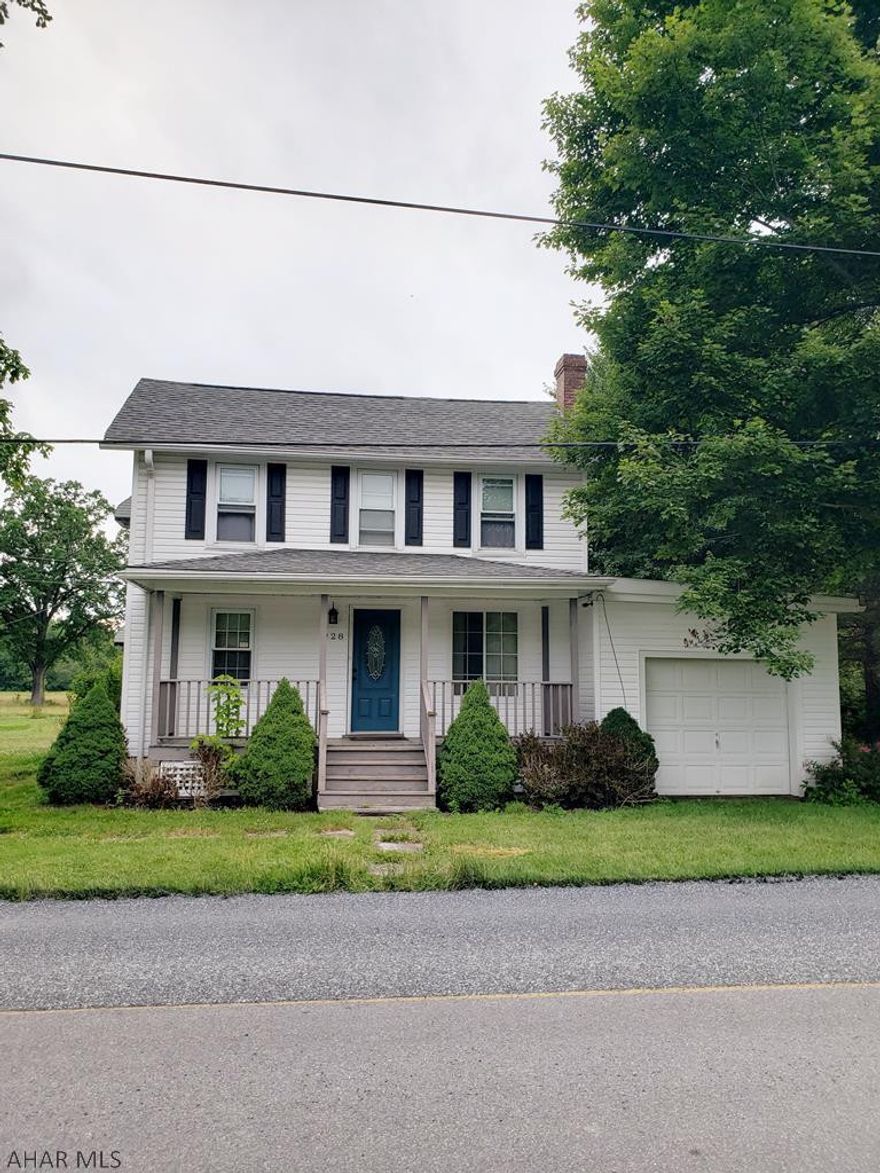 Over seven georgous acres just waiting for you to call home! Sweet three bedroom, 1 bath farmhouse with recent flooring & paint updates, an antique stove, and beautiful views! Three out buildings provide plenty of storage space or work space. Close to the gamelands! Tax ID: 68-118-090; 68-118-177; 68-833-75