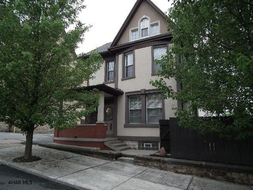 Unique setup, 1st floor could be office (doctor, accountant, etc...), 2nd floor rental apartment or live in.  Everything has been done down to new footers for porches, EIFS finish on outside (Exterior insulation finishing system).  New windows, insulation, carpeting.  Beautiful original wood work, possible 3-4 Bedrooms.  Rent - live In - fenced in yard, 4 parking spaces.