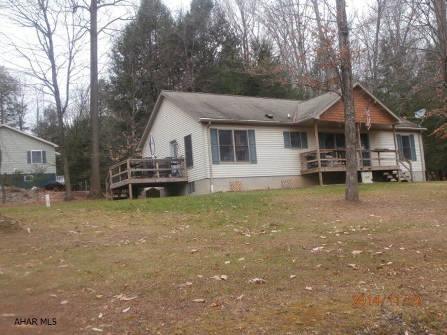 Well maintained modular home on full basement. 2 car integral garage. Nice maple kitchen, bath off master, basement office room, domestic coil for hot water, generator hookup, nice corner lot.