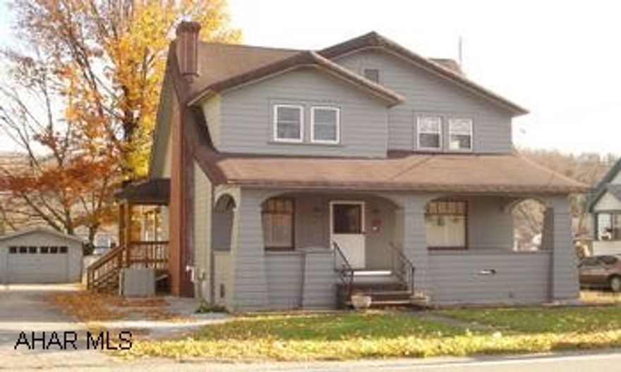 Gray Two & 1/2 Story Central Air - Convenient Location - Fenced Yard - New Windows - 3 Bedrooms - 1.5 Baths.  Seller's To Contribute Up To 5% Of Sale's Price In Closing Cost's At Full Price.