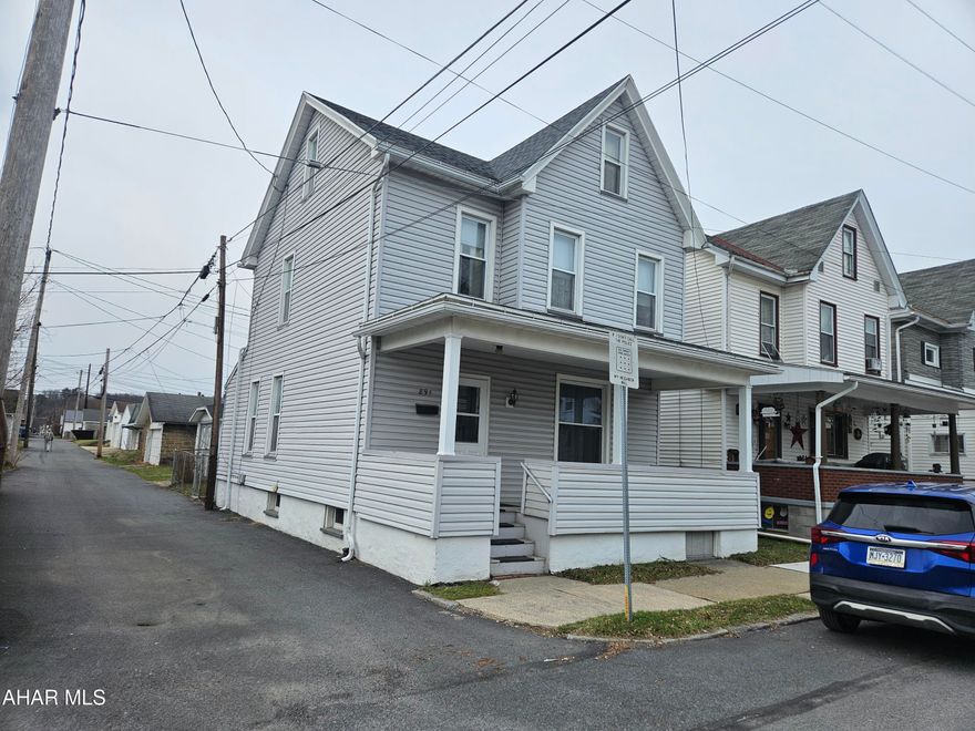 Come check out this well maintained 3 bedroom 1 bath house. This home offers a large eat-in kitchen with built in storage space, dining room and large living room on the first floor. The second floor has 3 bedrooms and 1 bathroom. The heated attic could be a 4th bedroom or large playroom. Outside you will enjoy a fenced in yard with a 1 car detatched garage. This home also offers newer windows, furnace, siding and roof to give the new owners peace of mind as they move in and make this their home.