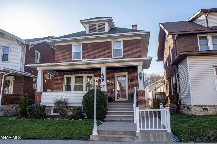 Move-in ready, ton of updates, in a great location & neighborhood - this is the home for you! 3 Bedrooms, 1 Bathroom, and 2 Car Garage. Tons of natural light throughout the house with a large bay window in dining room and living room. Lots of kitchen cabinet space. Updates include new bathroom, double pane windows, flooring, lighting, and new mini-split system with heat & a/c. Beautiful fenced in yard including a huge shed with storage. The house is very efficient with utility cost and brick exterior provides low maintenance for the next owner.