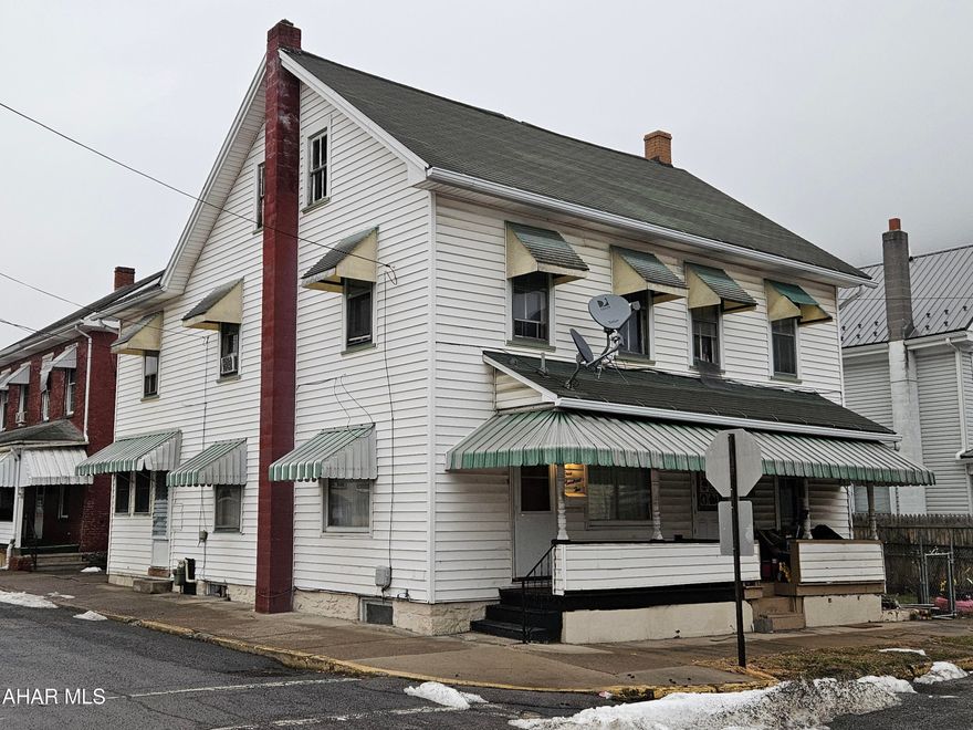 Turnkey investment opportunity! This vinyl-sided duplex offers two roomy 3BR/1BA units with long-term tenants already in place, generating $1,340/month. Tenants cover all utilities except water, making this a low-expense asset. Current rents are below market, creating immediate upside for savvy investors seeking strong value-add potential. A great opportunity to build equity and boost returns over time.