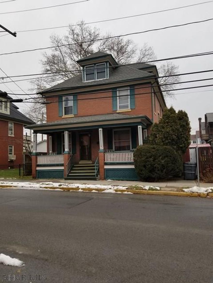Welcome to this spacious and beautiful home in Huntingdon. This home features naturally finished wood including oak hardwood floors, pocket doors and a built in hutch in the dining room. Leaded glass windows top of the dining room area making a one of a kind space. Panty with built in cabinets and outdoor access. With 4 large bedrooms this house can hold a large family or out of town visitors. There is plenty of storage with a walk up attic as well as ceiling fans throughout. Downstairs you will find a large family room for entertaining and an additional 3/4 bath. This house is a must see, schedule today before it is gone.