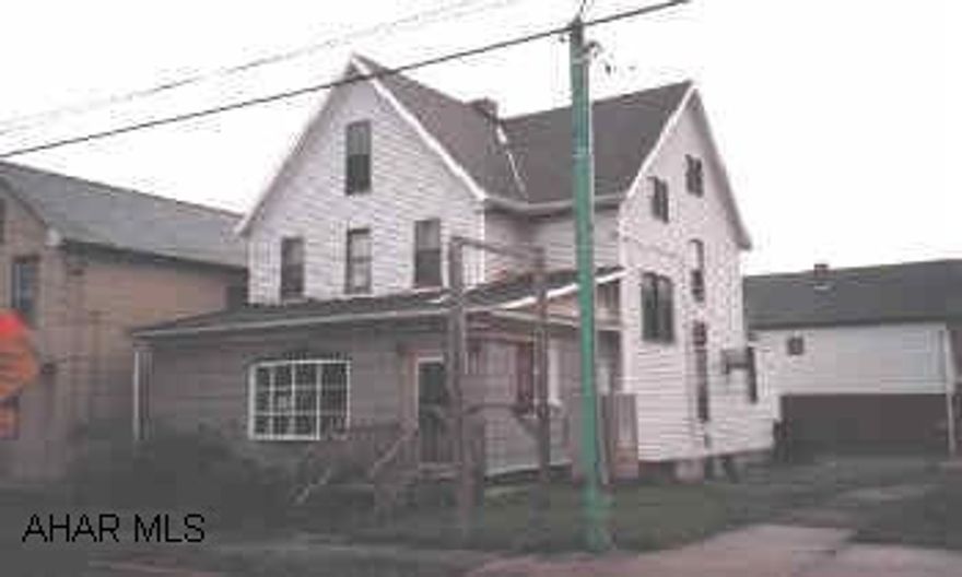 Lock & pen doors from outside only. Previously Foxes Pizza. Apartment on the second floor, 3rd floor could be finished. 24 hour notice please. Off street parking