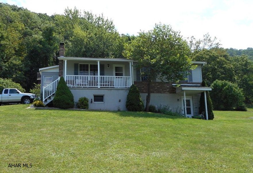 Great home, stick built in 1996. Two bedrooms, two full baths on main floor, 1/2 bath in basement. Could easily have more bedrooms in the basement. Lovely open kitchen/dining concept. Forced air oil heat, central air conditioning all on 1.79 acres with outbuilding! Kitchen and 1/2 bath in basement. Very close to State Game Lands. Very well maintained.