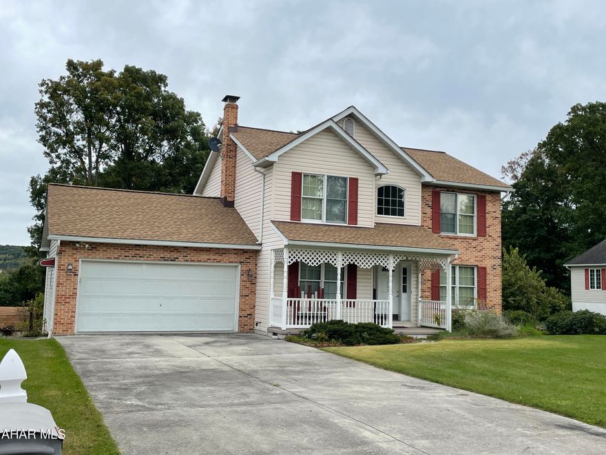 Motivated Seller!! Beautiful well kept 4 bedroom 2 1/2 bath home in Lakewood manor Development. open stair way, eat in kitchen, family room and formal living room, dining room and sun room. Concrete drive and two car attached garage. Full partial finished basement with wood stove.
Large yard in a quiet neighborhood. Close to town, I-99 and PA turnpike.