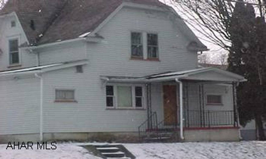 New carpet, new paint. 1st floor bedroom with bath. Large yard and great location. New countertops and sink, move in ready - could use some updates.