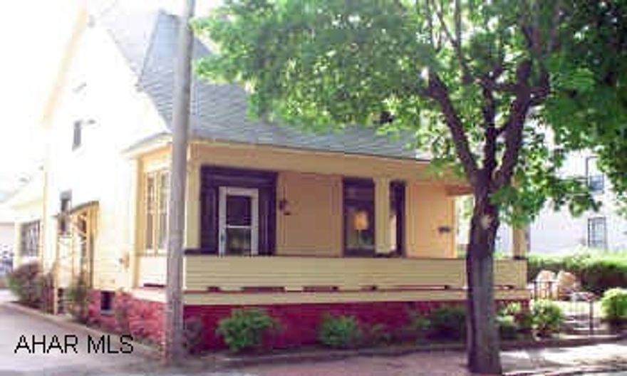 NIce street, convenient location. Lot size=45'/29'/16' X 56'/50'6'. Attached 1.5 C garage. Built in 1900 and only 2nd owner! Currently with stair lift to 2nd floor and ramp from garage for handicapped accesibility. Dishwasher does not work. Siding newly painted!
