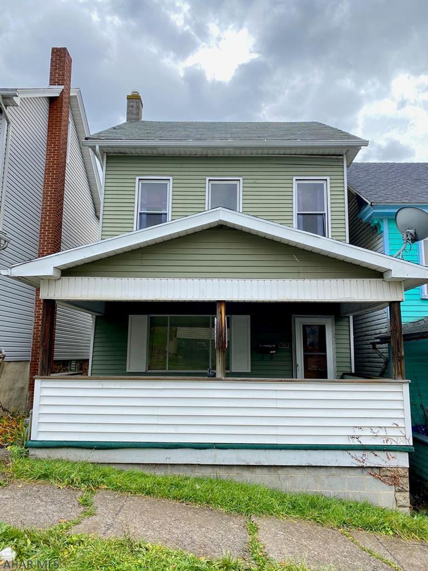 Great potential for good rental income! This large home has a nice big kitchen, formal dining room and living room on main level. 2nd floor has 3 bedrooms (3rd being used as a walk in closet) Great bedroom closets, and a spacious bathroom with linen closet. 3rd floor is finished for another bedroom with it's own closet and heat. Some paint and minor touches and you are well on your way to producing great rents. Home would make a nice starter home for 1st time buyer as well!