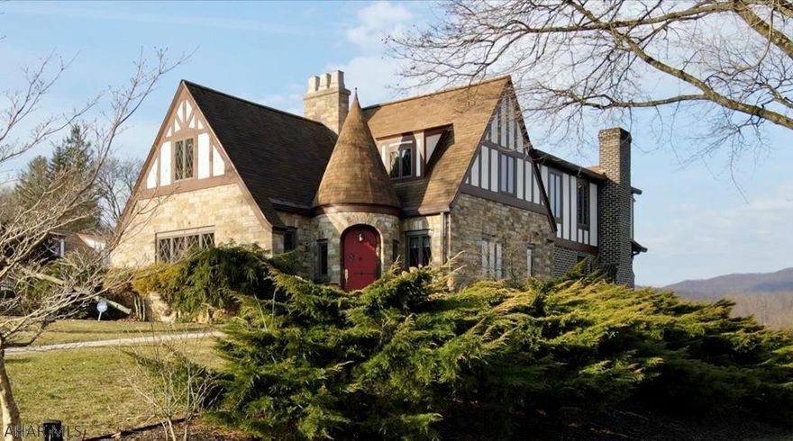 Imagine an English Tudor Mansion where you enter a castle turret to a captivating oasis where city life is long forgotten.  Yes, this is that prestigious estate one dreams of owning.  Internal & exterior spaces blend seamlessly and will impress the most discriminating buyer.  Create memories in the all inspiring great room bathed by a wall of windows as you cook up delicious meals in your chef's kitchen.  A private owner's wing provides peace and solitude while an enchanting salt water pool & recreational area complete with pool house, pizza oven & high end outdoor kitchen will provide memories worth saving.  Custom built home office, 4 car garage w/home gym & 4 bedroom carriage house complete this fabulous retreat. Must see video attached.