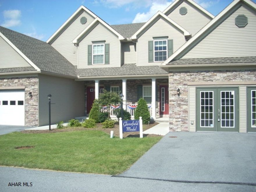 HOA $90.00 a month with an intial $90.00 fee at closing. Stainless Frig, stove, dishwasher & Microhood included in saleGarage was original used as sales office will be converted back to garage with sales contract.