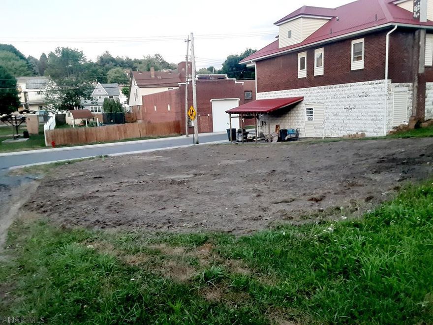 Owner financing is available for this build-able lot right in the center of Gallitzin call today to discuss those terms! This lot has great visibility would make a good location for a business, home or extra parking! Property also has public access to public water and sewer. Property is being sold as is priced to sell.