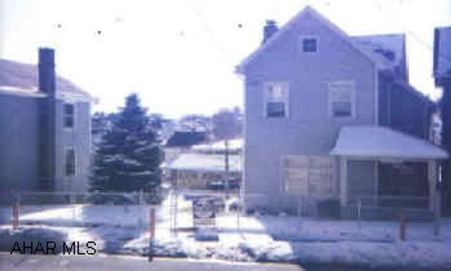 Great starter home, freshly painted inside, all appliances stay, newer roof, newer vinyl siding, updated wiring, some new windows, 2-car garage, fenced lot, double lot.