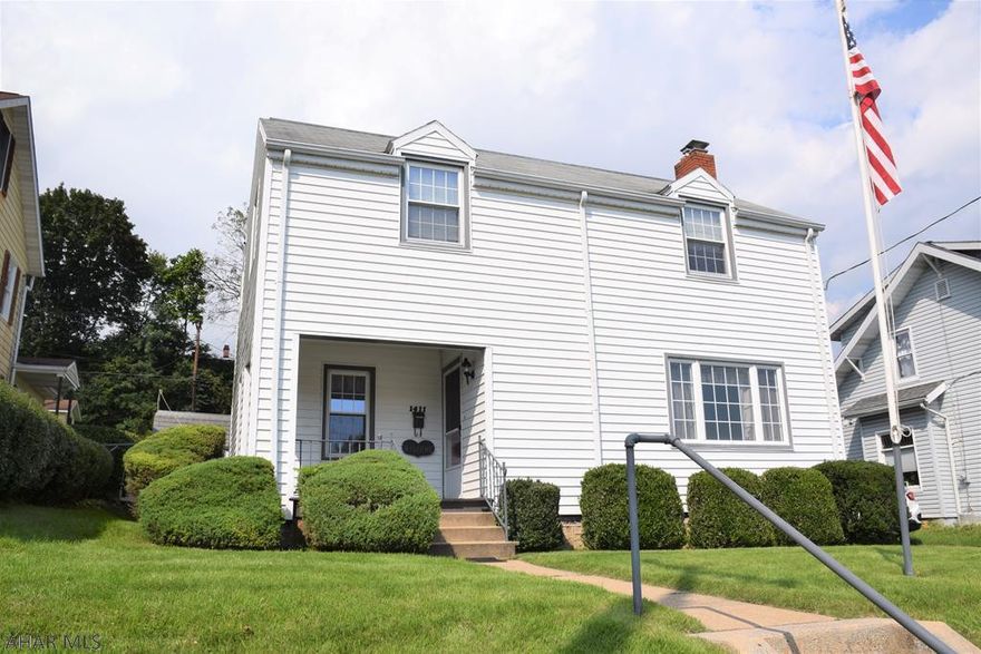 Beautiful hardwood floors throughout this nice Hollidaysburg home.  Wood burning fireplace in living room.  3 BR, family room with half bath in basement. Screened porch. Large yard.  Off street parking.  Put your special touches on this great home in the borough and make it your own.