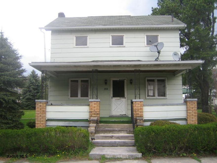 2 story Lilly home in need of TLC. Large eat-in kitchen, formal living room, dining room, 3 bedrooms, 2 baths. Large carport and storage shed. Property sold AS-IS. Seller will make no repairs. Offers must be submitted through HUD approved broker. Buyer pays both transfer taxes. Equal Housing Opportunity.