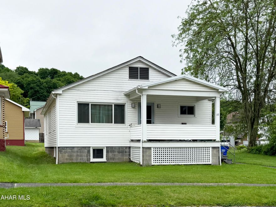 Nestled just on the edge of trail town Williamsburg and just over the mountain from Raystown Lake sits this cute, three bedroom home on a double lot. 115 East 2nd Street's cozy living room, dining room, and its nostalgic kitchen and wood floors make this house a delightful home. Its full basement with laundry and second bathroom offers you the opportunity for even more usable space as a office, workshop, home gym, craft area, storage, or whatever your creativity evokes. The spacious yard and extra long driveway provide ample outdoor space to play and park a boat or multiple vehicles.

This home is within walking distance to the small town coffeehouse and eateries, Riverside park and recreation area, local library, elementary school, and high school. It is smack dab in the middle of outdoor adventure or leisure as the Juniata River Trail and Lower Trail rail trail, part of the 9-11 Memorial Trail and Mid-State Trail, are just a street away. Shopping, entertainment, dining and more can be found close by in Altoona, Huntingdon, and State College, and the Altoona-Blair County Airport is just one town away. There is so much to love! Schedule your tour today!