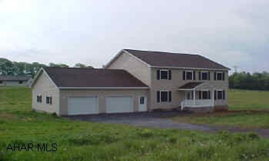Beautiful country setting.  Rt 164 through Martinsburg, left on Fair Valley Road, right on Albright Lane, right on Mountain View Lane.  Home on left.  Brand New Home, Solid Oak Door, Open Floor Plan, Oversized, finished garage - Look at photos.  #J-759 Beautiful country setting.  Rt 164 through Martinsburg, left on Fair Valley Road, right on Albright Lane, right on Mountain View Lane.  Home on left.  Brand New Home, Solid Oak Door, Open Floor Plan, Oversized, finished garage - Look at photos.  #J-759