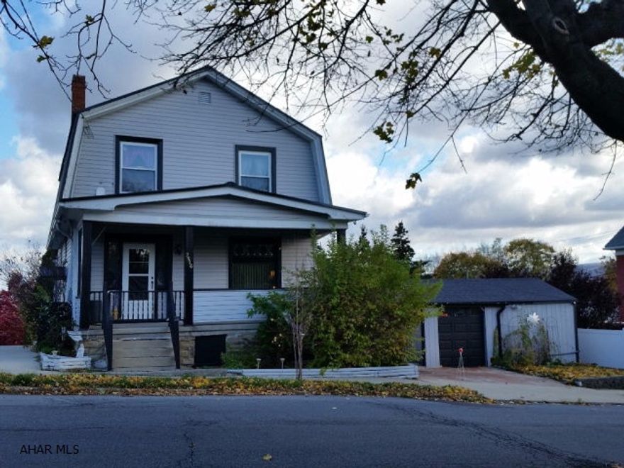 2017 Reassessment estimated taxes are $1749.00.  Vinyl-sided, 3 bedroom, 1.5 bath home on corner lot, spacious modern kitchen with lots of counter space and cupboards, 1st floor laundry, formal dining room, pellet stove, natural gas heat, fenced yard with swing set, new flooring, furnace, roof, siding and shed.  #J-368