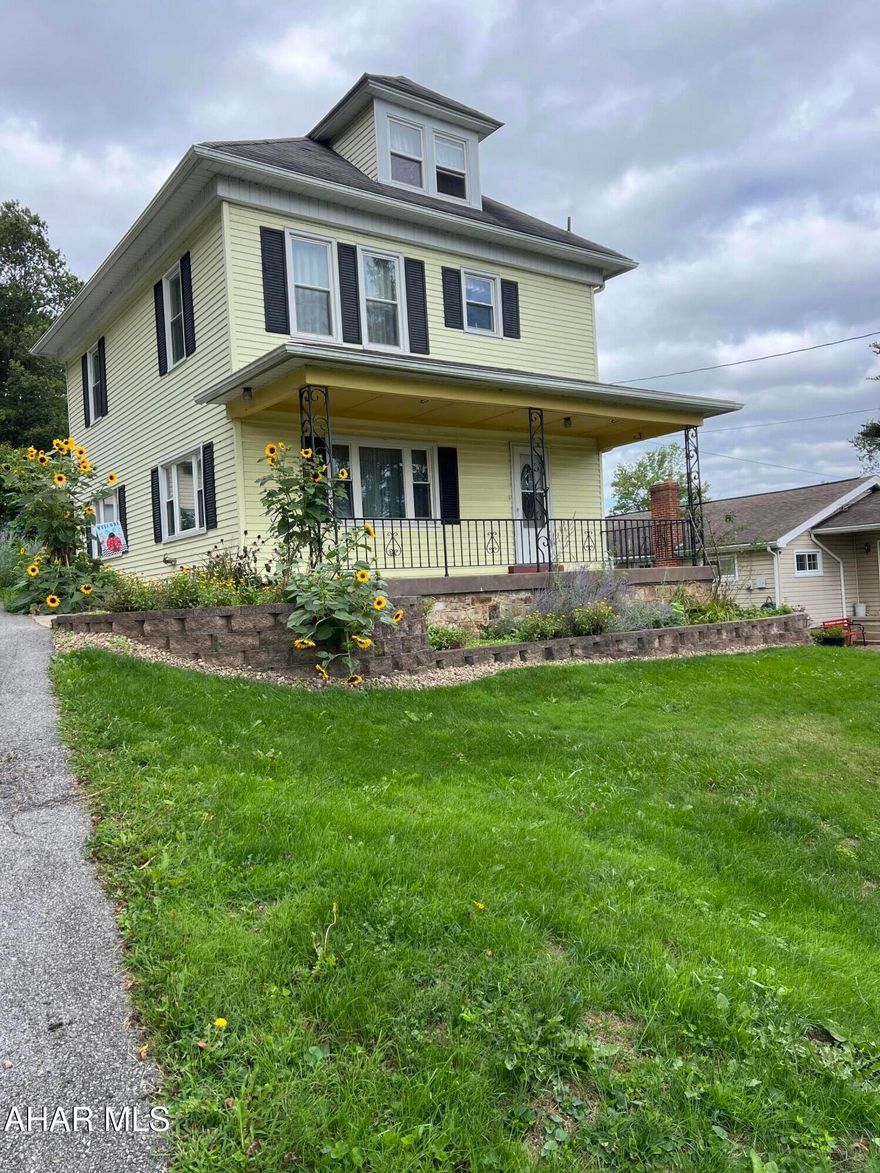 Welcome to this beautiful fully remodeled home located in the well sought after Hollidaysburg location.  This move-in ready  home offers the perfect blend of modern updates and small-town charm ideal for families, first-time buyers and all who are looking for a completely redone stunner.  This home has been redone from top to bottom new paint, carpet, both bathrooms and kitchen.  A new radon system has been installed for a seamless transaction. Don't wait, schedule your showing today!