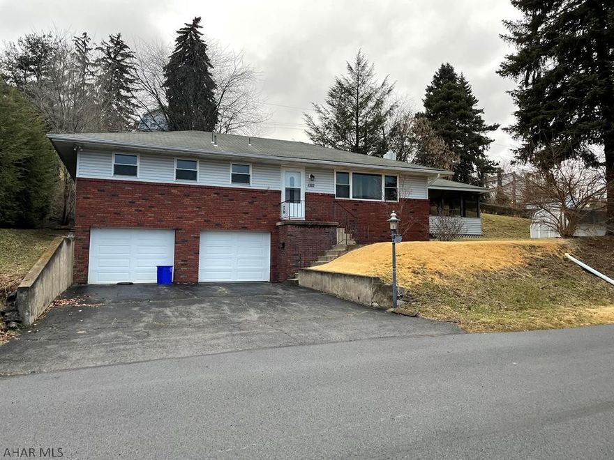 Looking for a ranch style home in the Pleasant Valley area?  This 3 bedroom, 1 bath home is situated on a large 125x120 lot, 2 car integral garage, central air, radon system installed and a storage shed.  Nice private patio off the kitchen for easy access to grilling and a large 19'6"x15'2" screened porch with plenty of outlets, great for entertaining!  Call today to schedule your private tour.  Property being sold "AS IS".