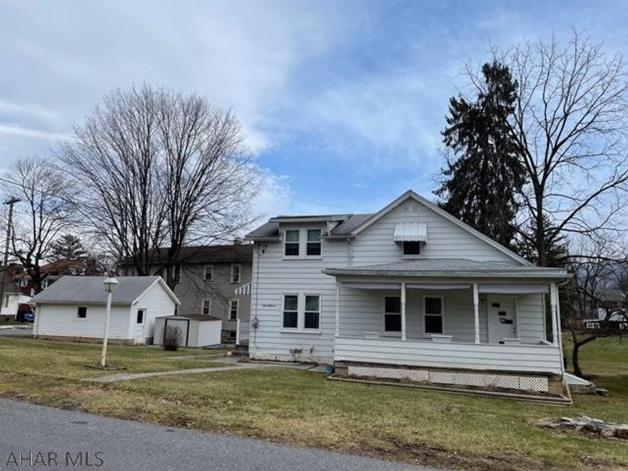 This great starter home is sitting on a corner lot in the Llyswen area of Altoona.  The 3 bedrooms have lots of storage, 1 full bath, home has spacious dining and living room.  New dryer and newer refrigerator in the kitchen. Deck off of kitchen is great for grilling outdoors.  Enjoy your morning/evening sitting on the covered front porch.  One car garage for winter parking, shed for storing garden tools.  Clean home. Call today!