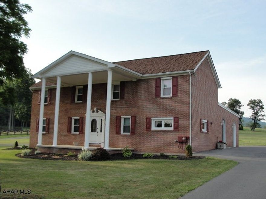 Beatifully restored 1860's 2 story, brick farmhouse on 2.5+ acres between Bedford & Cumberland, MD! 3 (or more) bedrooms, 2 full baths, 3 car garages and gorgeous inground pool! Must see!