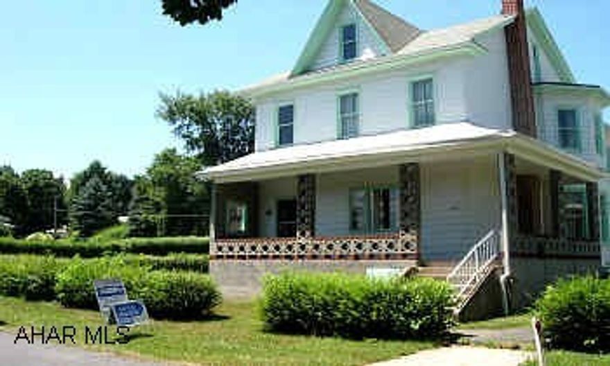 ZONED RESI./COMMERCIAL. LARGE LEVEL LOT. FINISHABLE ATTIC. NEW GFA FURNACE. COMMODE AND SHOWER IN BASEMENT. LARGE ROOMS THROUGHOUT. WOOD FLOORS, 9 FT. CEILINGS. TWO CAR DETACHED GARAGE.