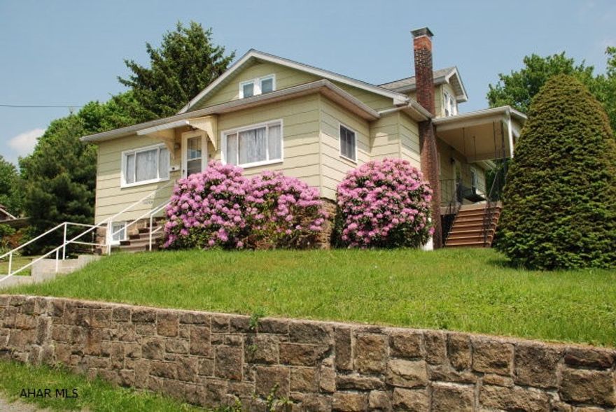 Very well maintained home with large rooms a great sunporch, and a side porch, all on a nice yard.