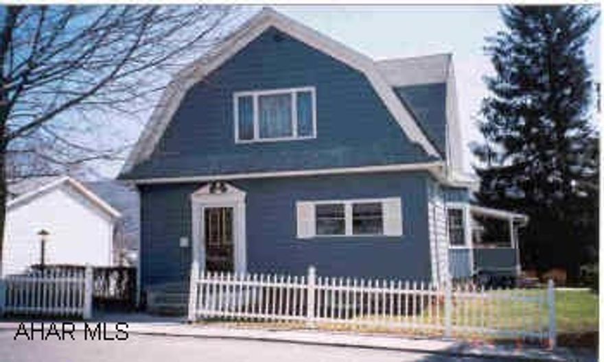 Great 2 story on corner lot, 4 bdrms, 2.5 baths.  Updated kitchen and bathrooms, livingroom, 1st floor bedroom House is updated.  1 bath and 1 bedroom on 1st floor.  3 bedrooms and 1 bath on 2nd floor.  Very clean, move in condition.  10 x 16 deck on rear, with 2 stall detached garage.