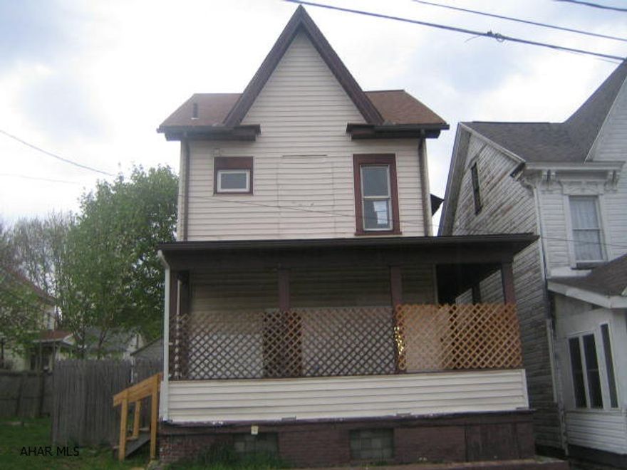 Large 2 Story Altoona home in need of TLC. Some nice renovations started, but needs finish work. Property sold AS-IS. Seller will make no repairs. Offers must be submitted through HUD approved broker. Buyer pays both transfer taxes. Equal Housing Opportunity.