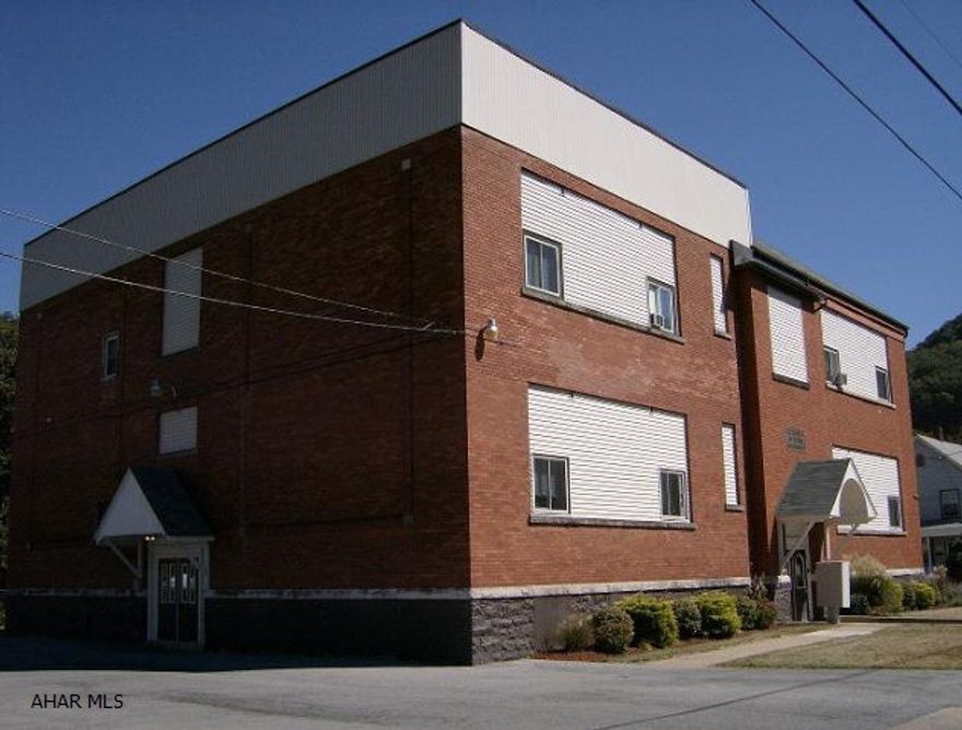 Well maintained 10 unit (8-2BR, 2-1BR) brick building with plenty of parking. Good rental history. Income & expenses are approximate. One of the members of the LLC is a PA licensed real Estate Saleperson. Each unit pays its own heat (electric)
