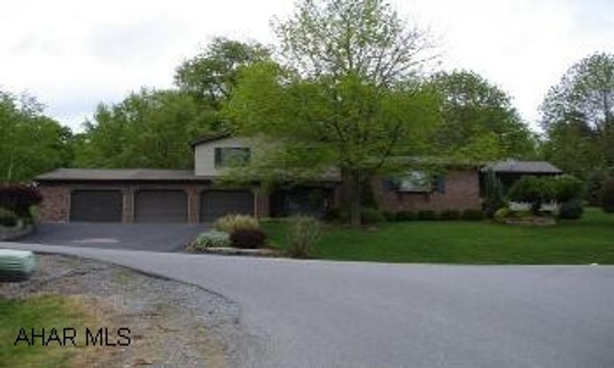 House has gas forced air and electric heat pump. Fantastic multi-level in Bel Aire Estates.  3 bedrooms, 2.5 baths, beautiful bleached oak kitchen with breakfast bar, ceramic tile floor & back splash,  6 panel oak doors, central air, large screened sun porch, tiered deck, 3 car garage, and more.