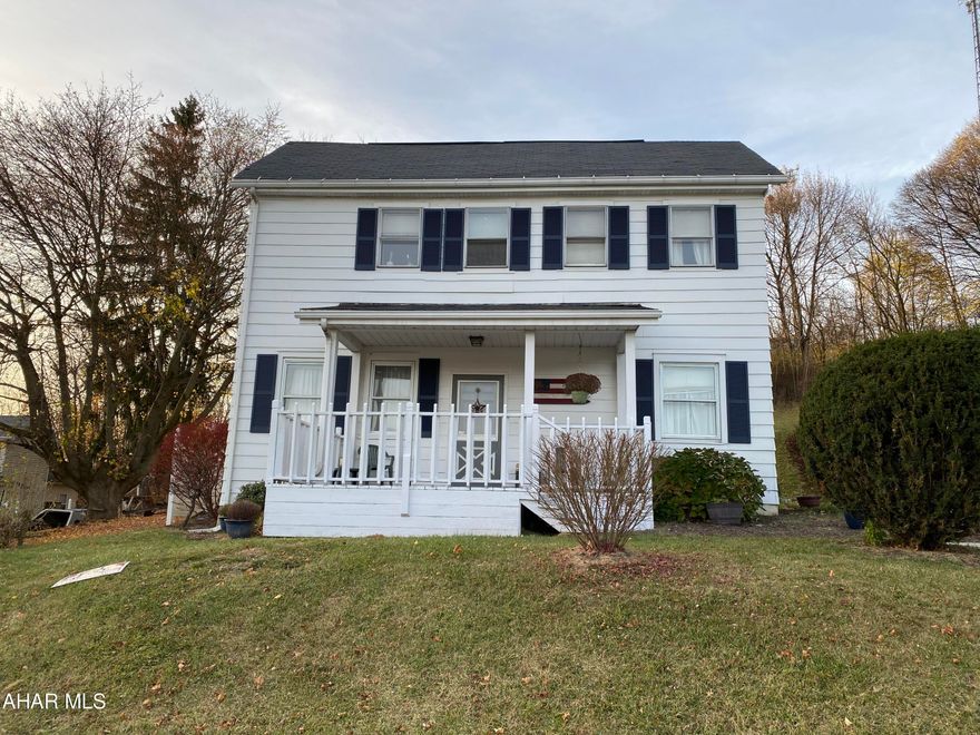 Have the convenience of City living with a beautiful mountain view on 0.66 acres, partially wooded lot, shed, updated kitchen, flexible floor plan with the potential for a bedroom or office on the main, main floor laundry