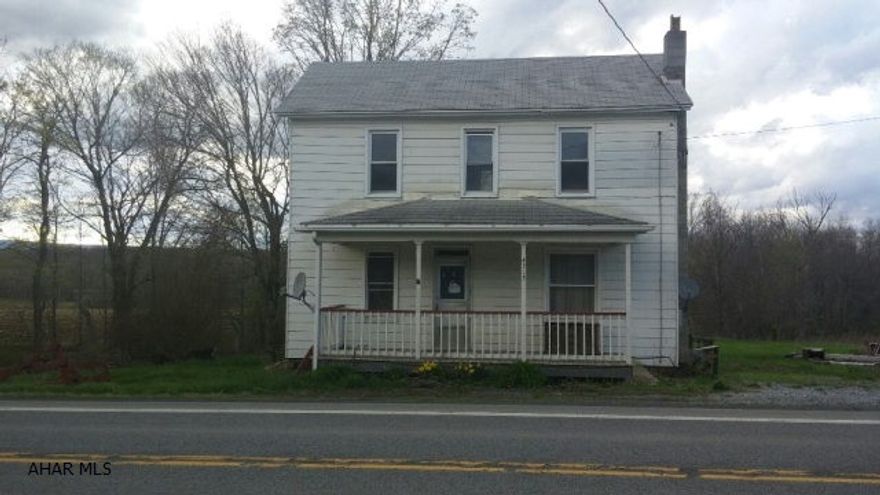 Nice opportunity! Two acres, stream, house needs TLC. Near Shawnee State Park, fishing and game lands.