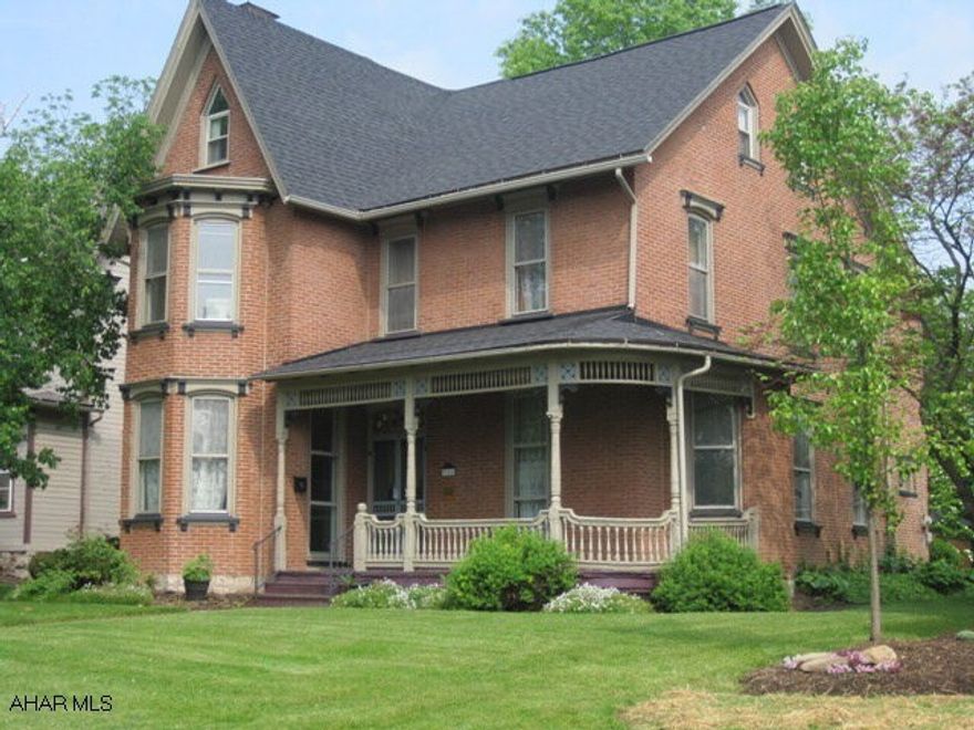 ABSOLUTELY STUNNING ALL BRICK IN THE BOROUGH.  THIS IS A RARE FIND TRULY AN ICON.  OFFERING 5 BR, 1.5 BA, 1ST FLOOR LAUNDRY/MUD ROOM, HARDWOOD FLOORS THROUGHOUT, 2 CAR DETACHED GARAGE.  LOT IS PROFESSIONALLY LANDSCAPED OFFERING NICE SIZED BACK YARD. Roof is new. Super location..Walk everywhere....Back yard is level.